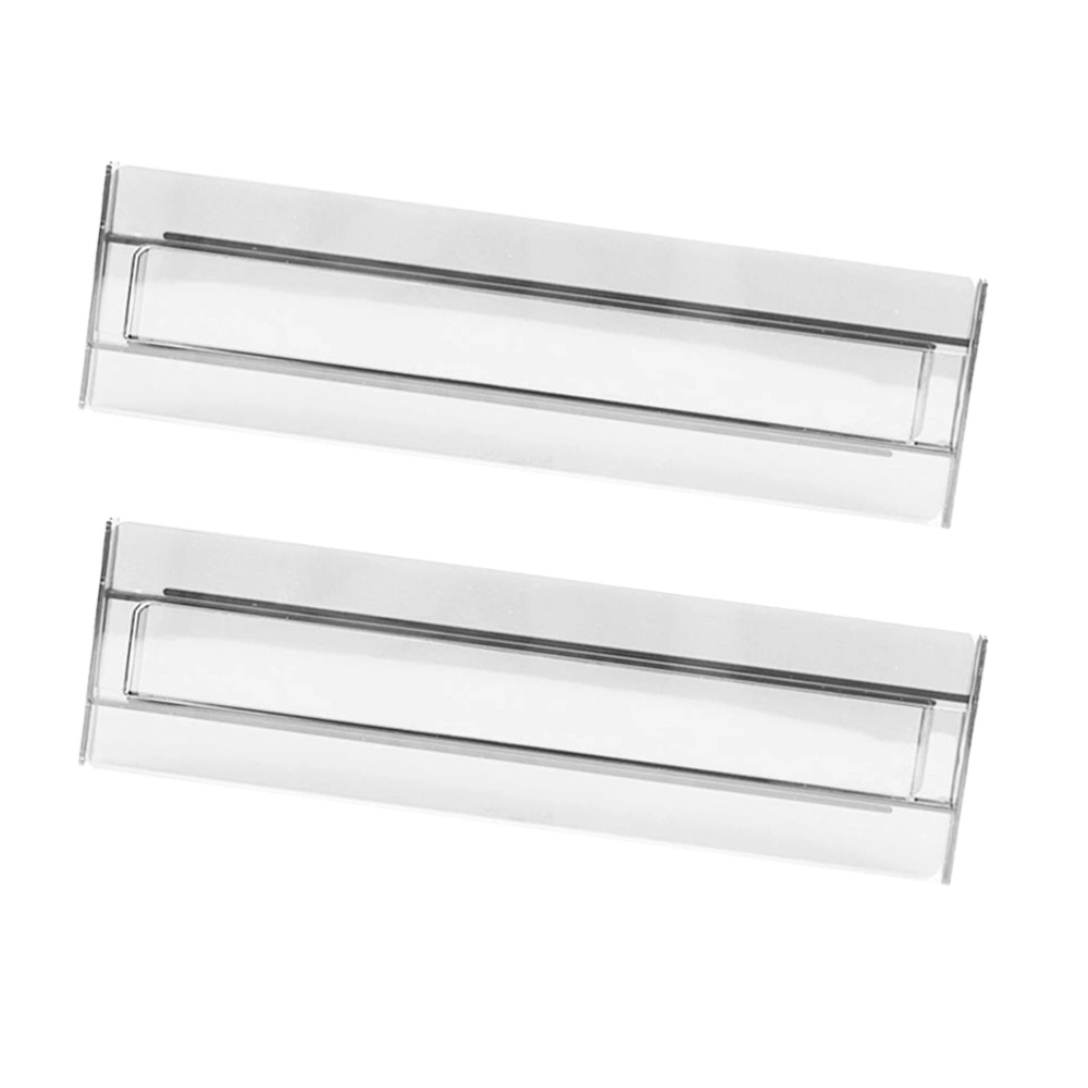 2Pcs Drawer Sorting Dividers Drawer Storage Flexible Divider Boards for Home