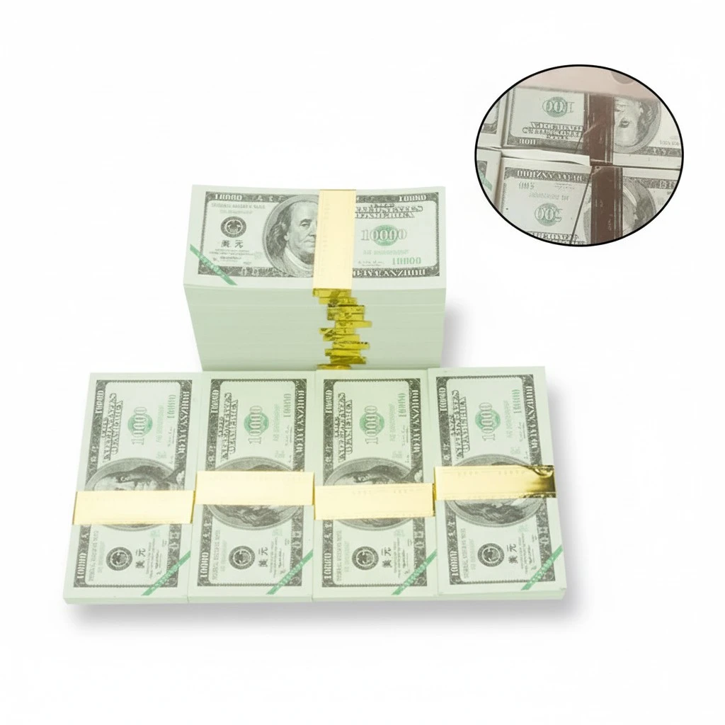 800 Pieces Worship Gods Ancestor Ghost Dollars Tomb-sweeping Day Supplies (Random Dollar Value)