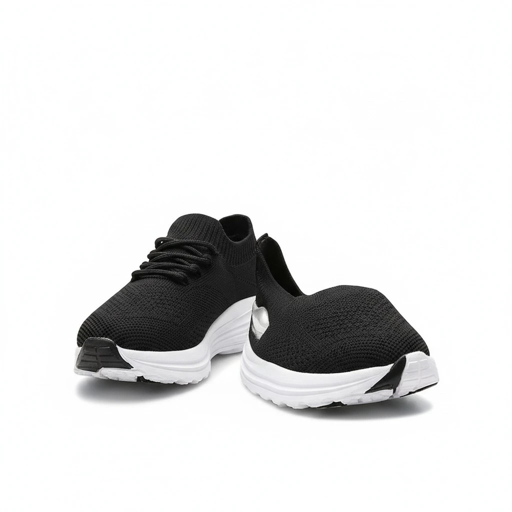 1Pair Women Versatile Casual Shoes Breathable Fashion Shoes Simple Sports Shoes