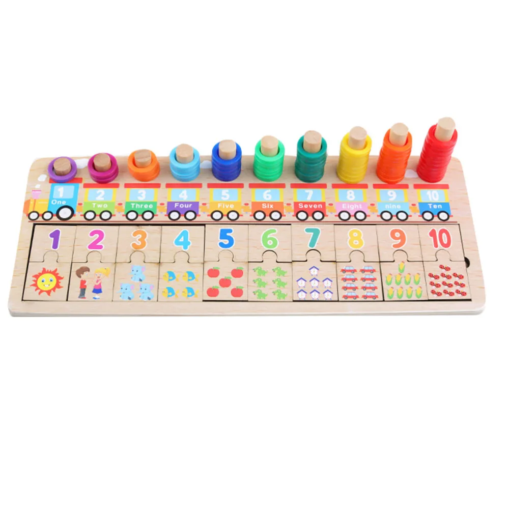 1 Set Parent-child Interactive Toys Puzzle Board Kids Hands Brain Math Toys