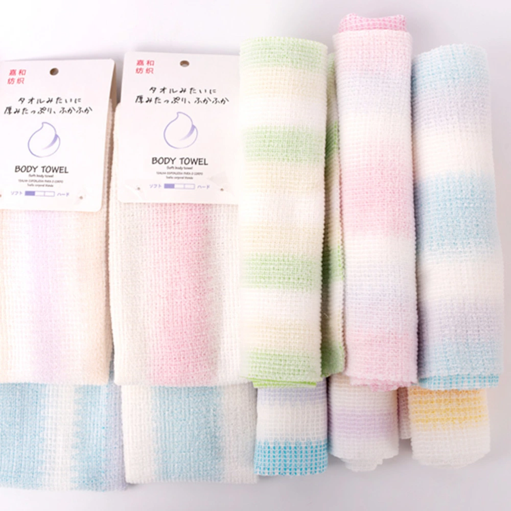 10pcs Beauty Skin Bath Cloth Exfoliating Shower Towel Sauna Scrub Towel Bathroom Supplies for Home Shop Random Color