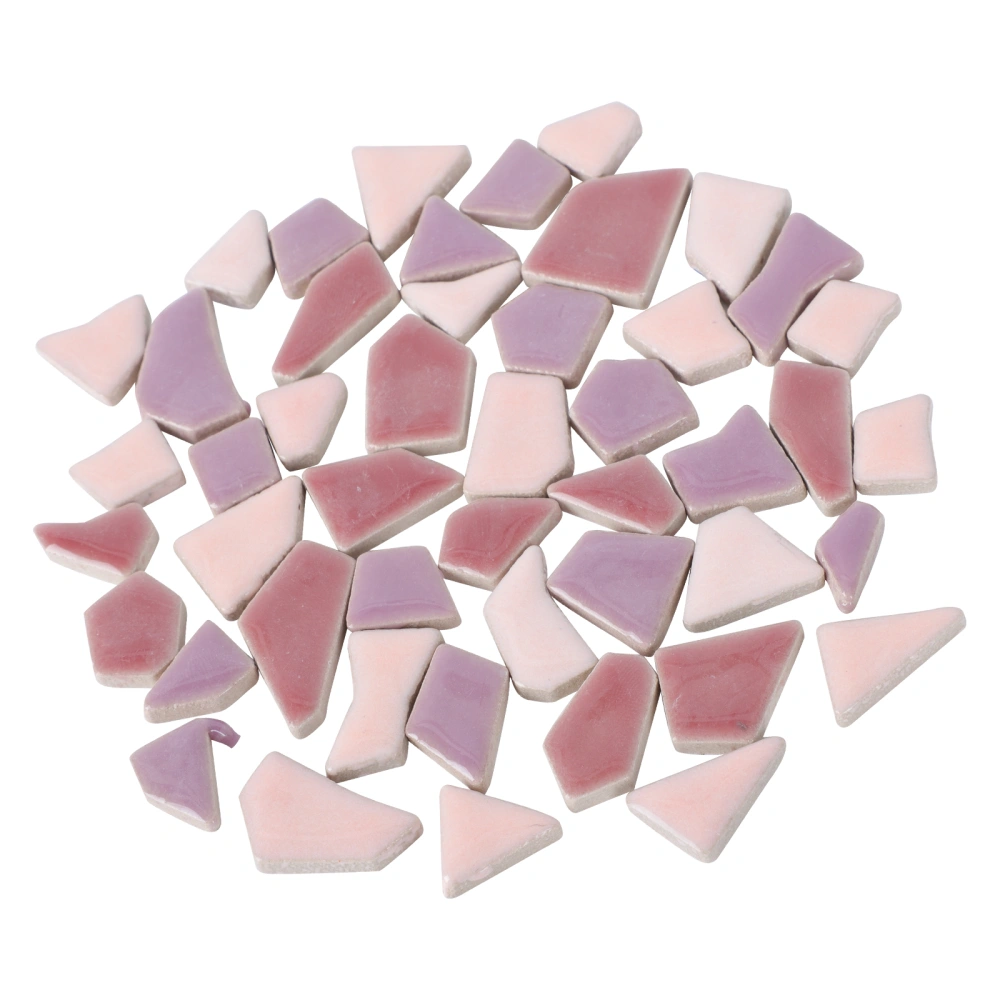 500g Irregular Mosaic Stones Delicate Glazed Tiles Pretty DIY Mosaic Tiles