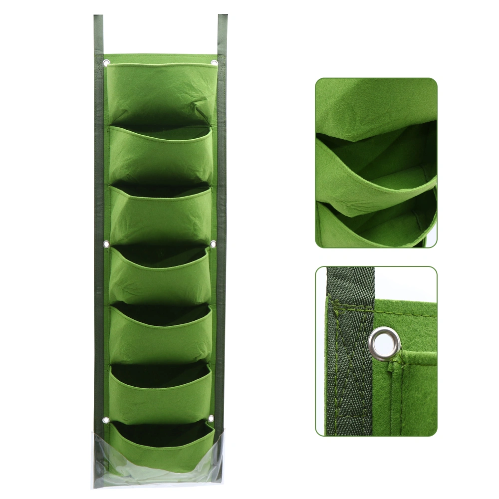 Vertical Planting Bag Greening Plant Wall Stereo Multi-Port Planting Sack