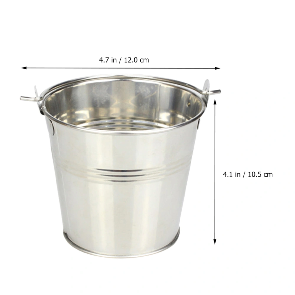 6Pcs Snack Buckets French Fries Buckets Fried Chicken Food Containers for Bar