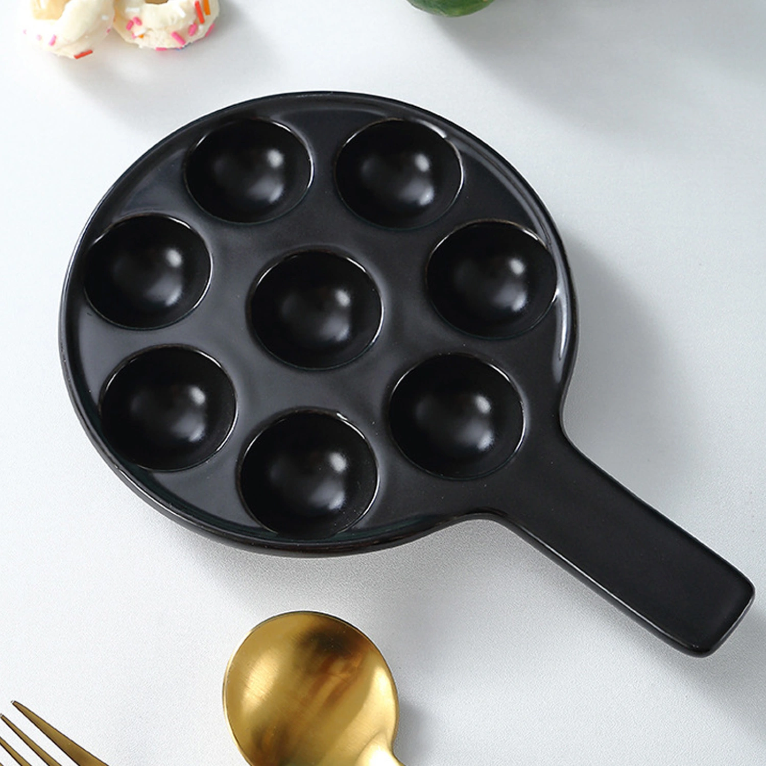 Snail Baking Pans Ceramic Shells Oysters Roasting Pans for Home Restaurant
