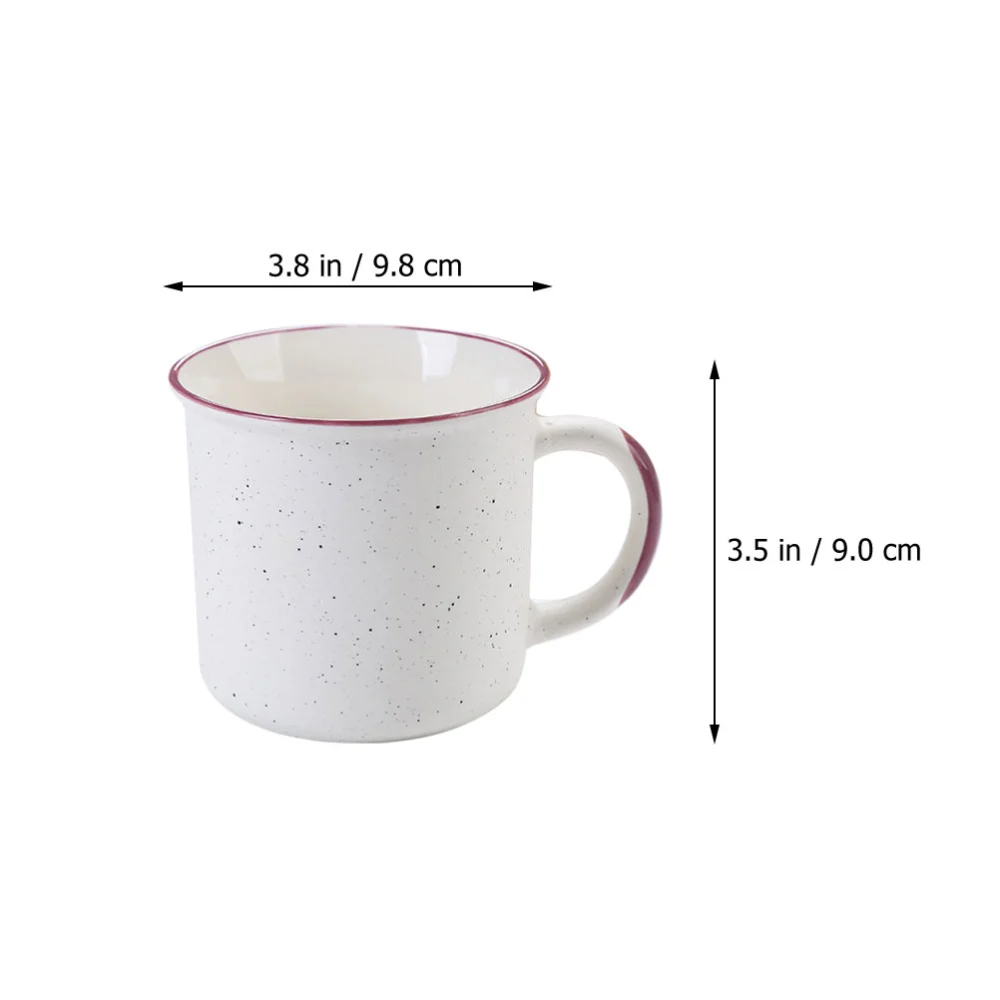 1Pc Practical Coffee Storage Cup Breakfast Water Mug Simple Milk Juice Mug