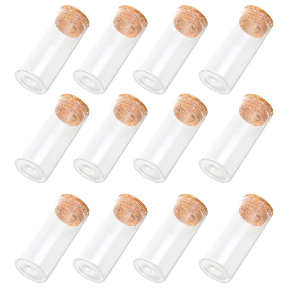 20pcs Scientific Experiment Test Tubes Pollen Storage Container with Cork