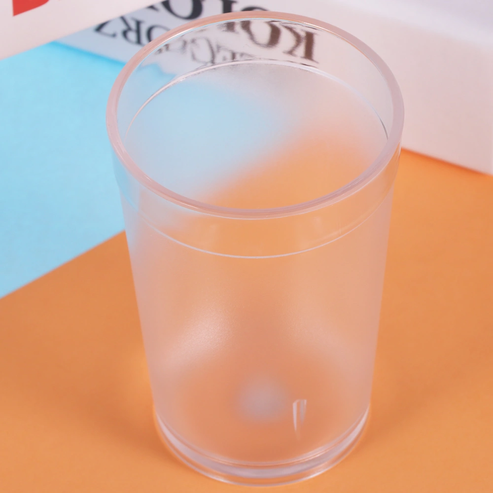 10PCS 290ml Acrylic Cups Shatterproof Clear Plastic Tumbler Beverage Cups for Home Hotel Restaurant Party (8502)