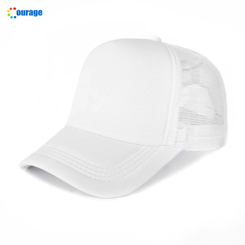 10pcs Heat Transfer Baseball Hats DIY Blank Printing Hat Mesh Sublimation Hats