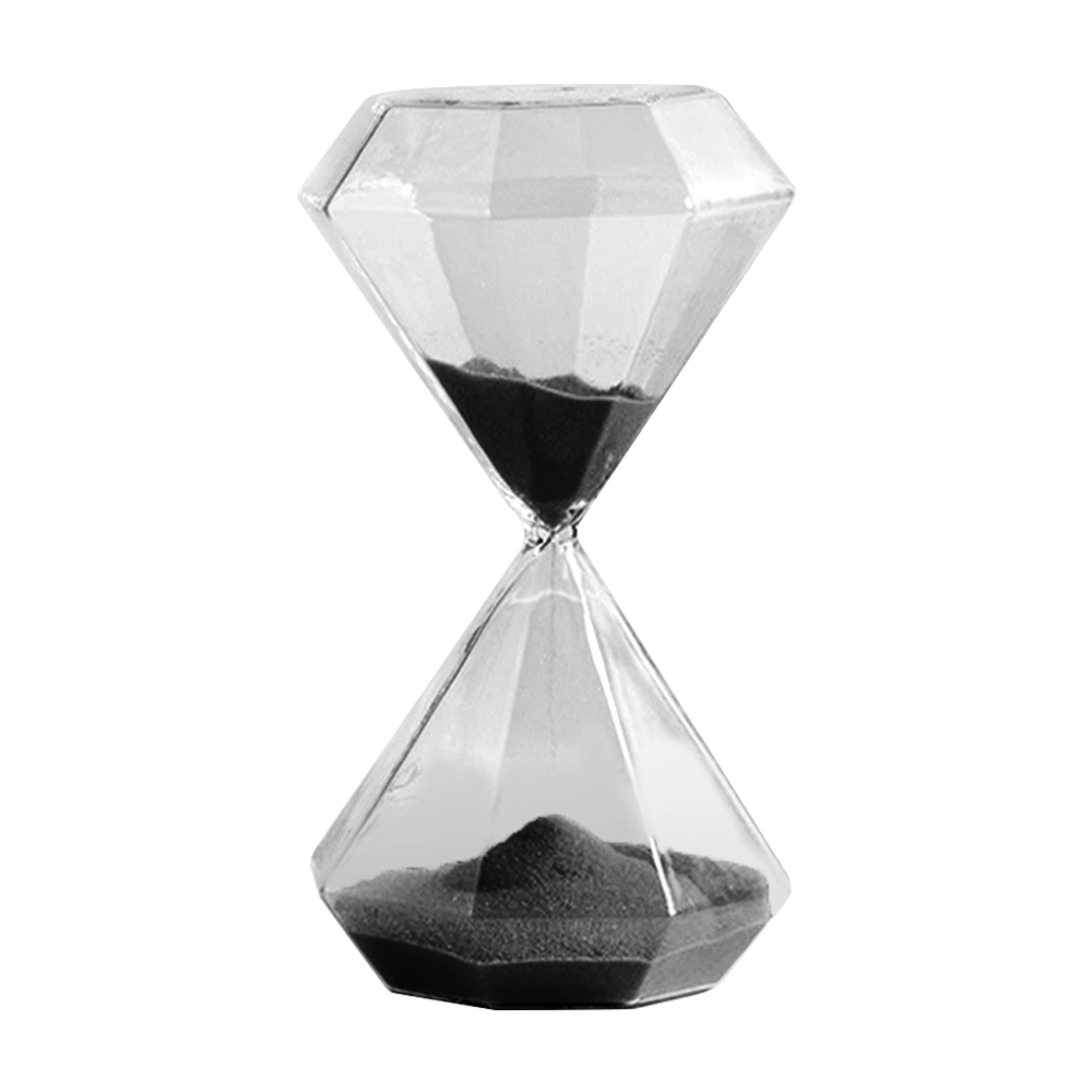 1Pc Glass Hourglass Home Desktop Timer Adornment Simple Timing Tool for Home