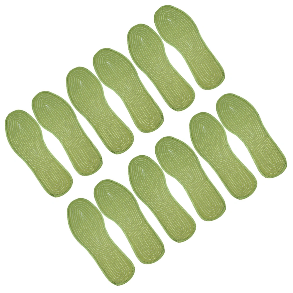 20 Pairs Military Training Insoles Comfortable Insoles Cotton Shoe Pads