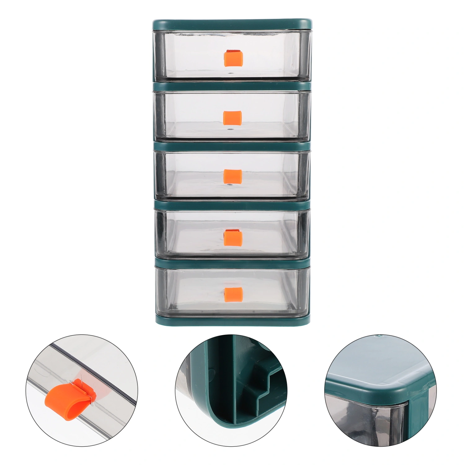 1 Pc Desktop Storage Box Pp Stationary Organizer Desktop Organizer for Office