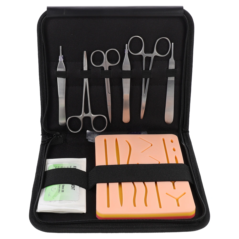 1 Set Practical Suture Pad Kit Suture Training Silicone Pad Medical Silicone Pad