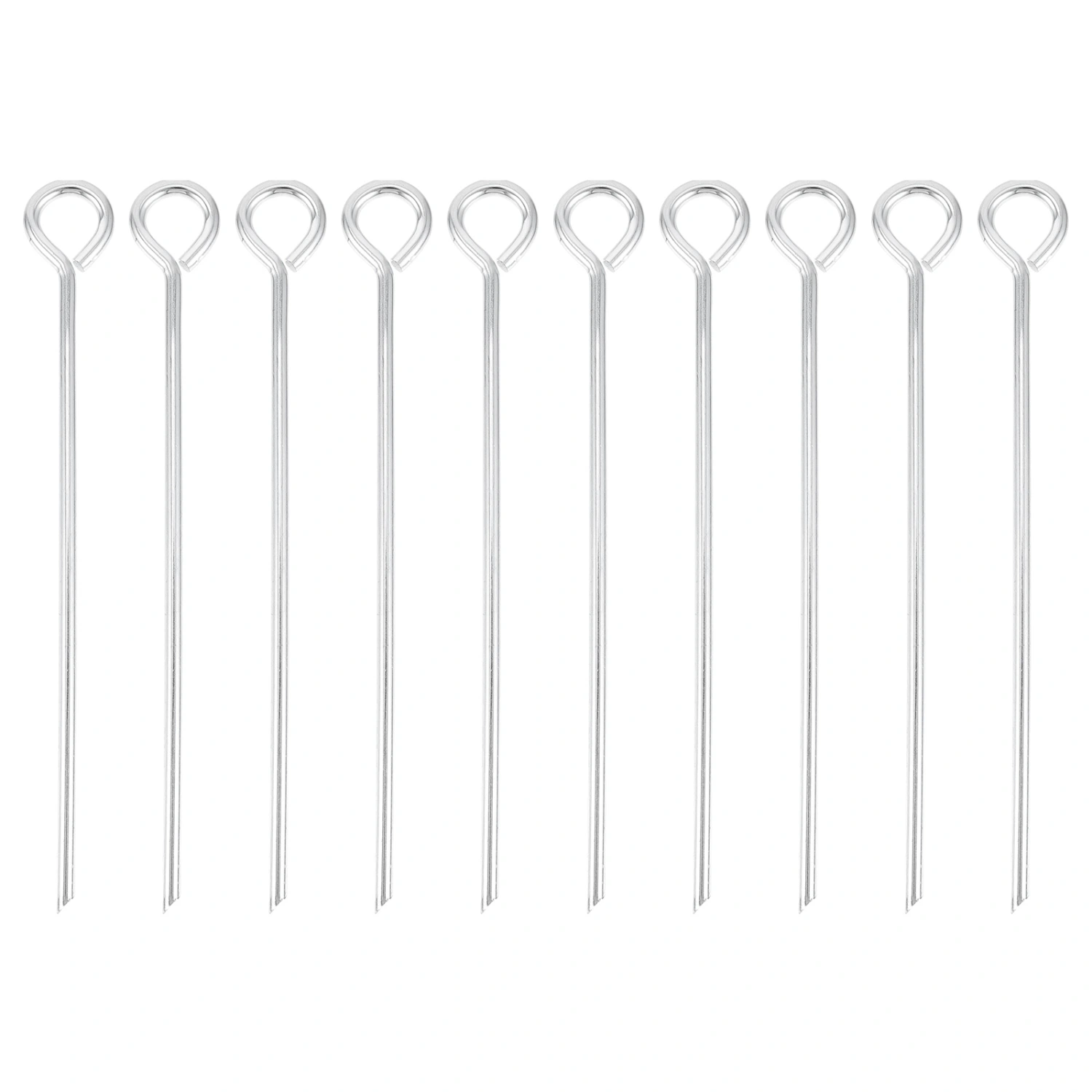 10pcs Camping Tent Accessories Thickened Tent Pegs Steel Camping Tent Nails