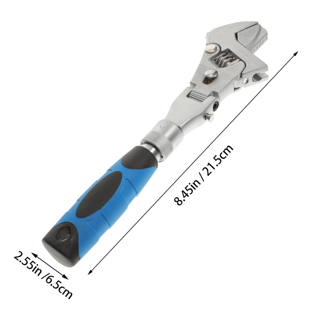 Ratchet Wrench 180 Degree Rotation Ratchet Spanner Household Repair Tool