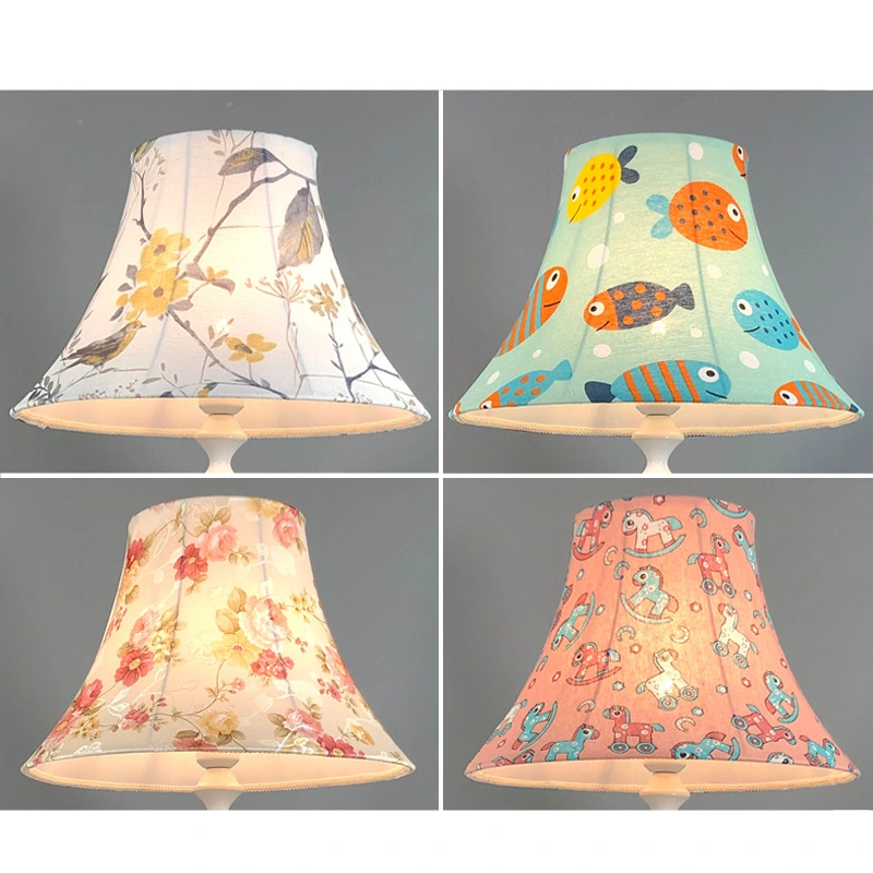 Lamp Shade Replacement Fabric Lamp Shade Table Lamp Cover Decorative Lampshade for Home Hotel