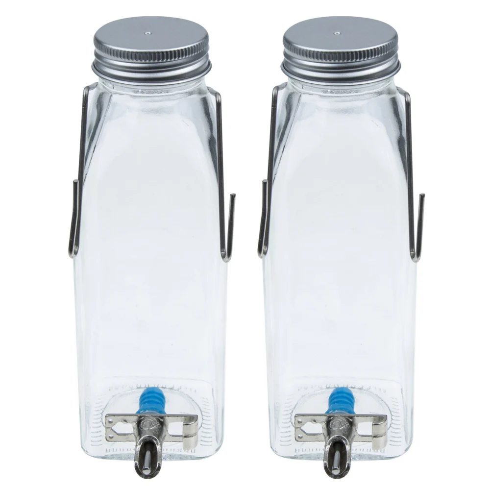 1 Set of Rabbit Water Bottle Hanging Water Feeder for Pet Small Pet Water Dispenser