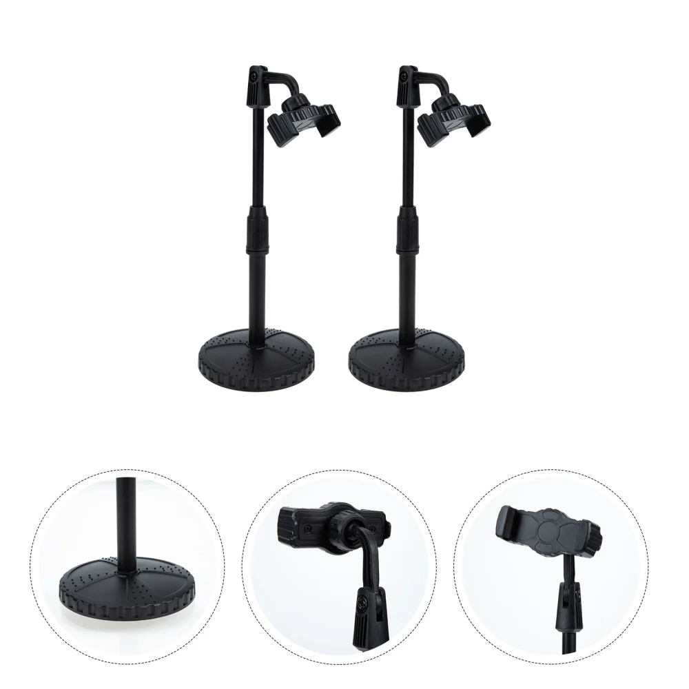 2pcs Multi-function Phone Bracket Desktop Mobile Phone Stand Phone Holder