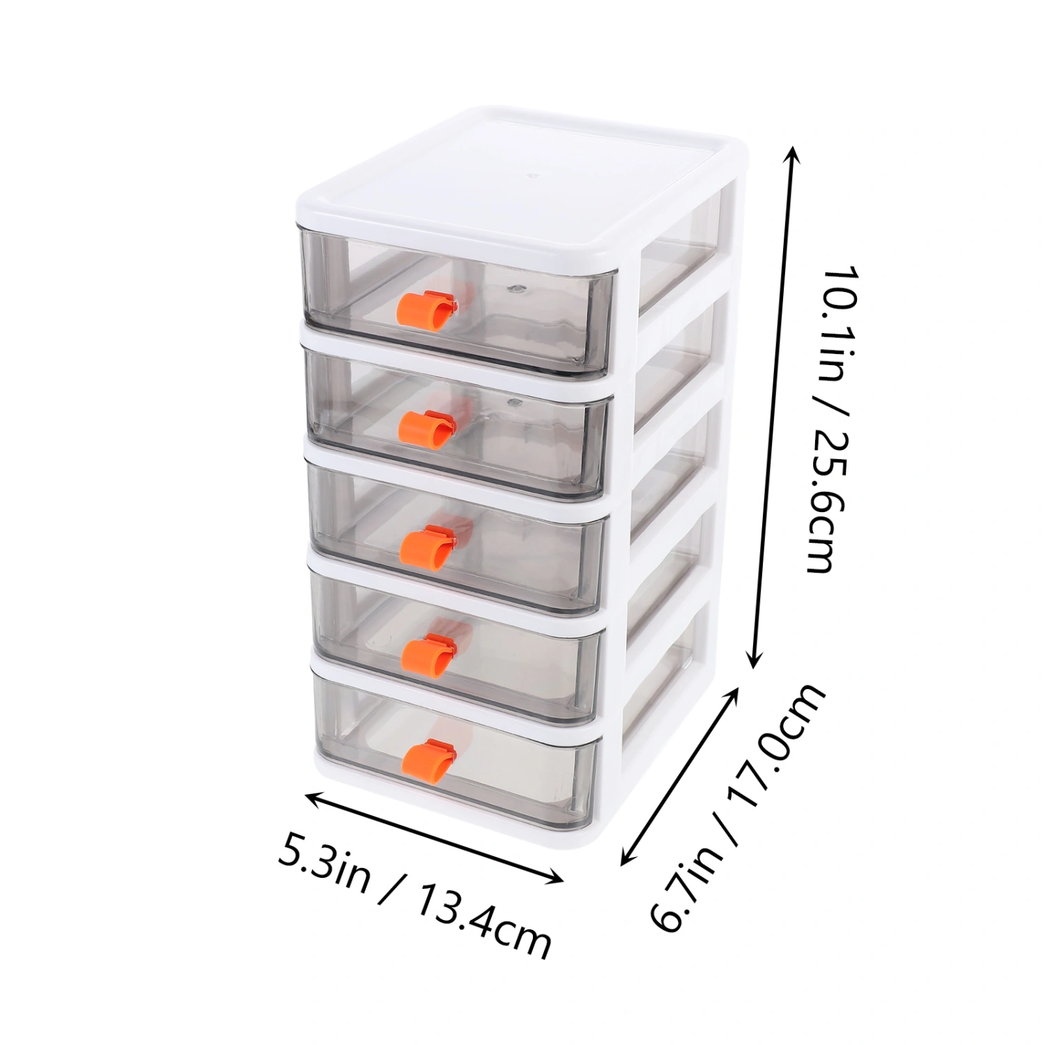 1 Pc Desktop Storage Box Pp Stationary Organizer Desktop Organizer for Office