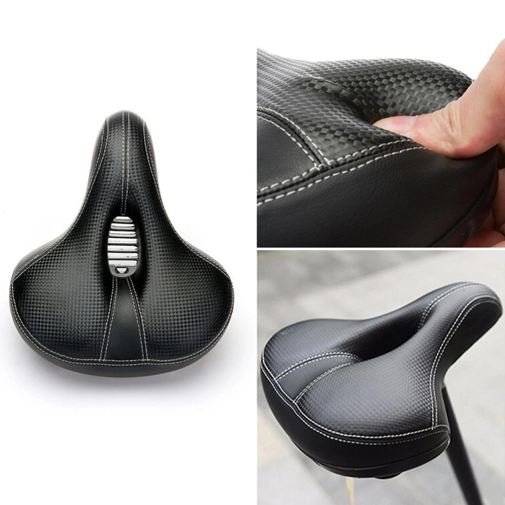 Bike Saddle Saddle Comfortable Durable Breathable Seat Cushion Saddle Black