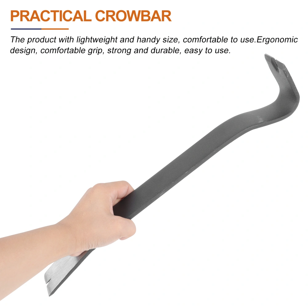 1Pc Wrecking Bar Nail Puller Crowbar Pry Bar Carbon Steel Screw Lifting Tool