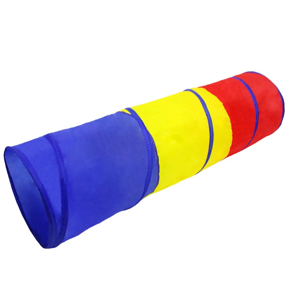 1pc Kids Playing Crawl Tunnel Foldable Tube Toy Outdoor Interactive Game Toy