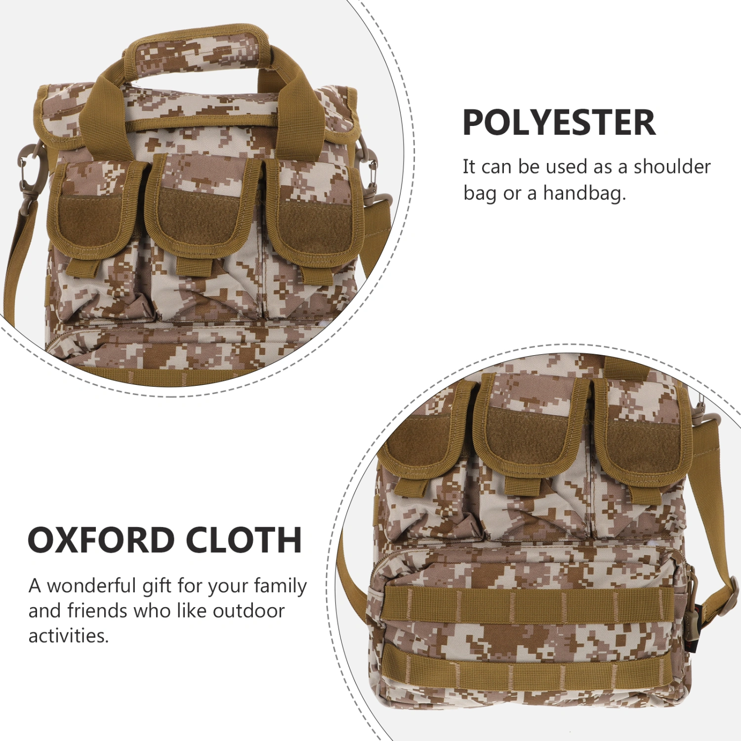 1Pc Outdoor Crossbody Bag Outdoor Sports Bag Fashion Single Shoulder Bag