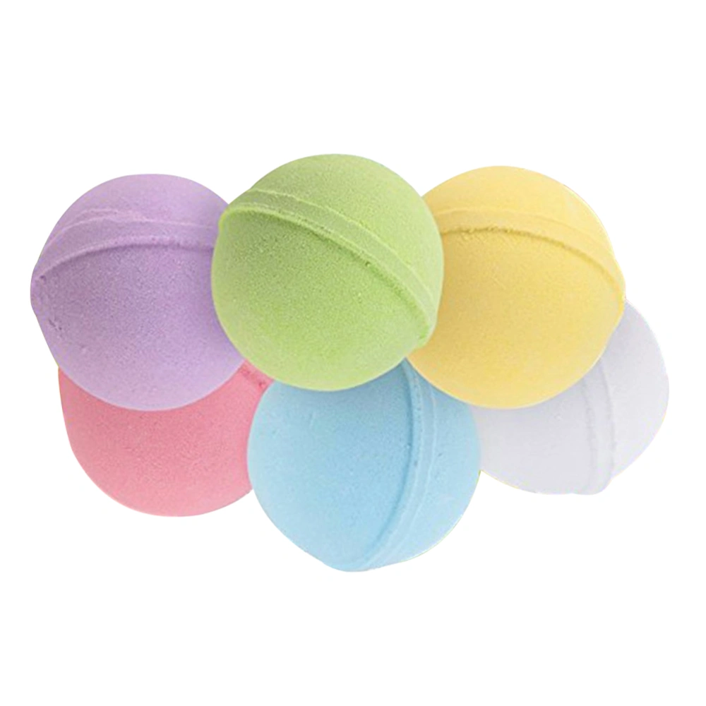 8pcs Household Bath Fizzers Bubble Making Balls Shower Balls Bathing Supplies for Home Hotel