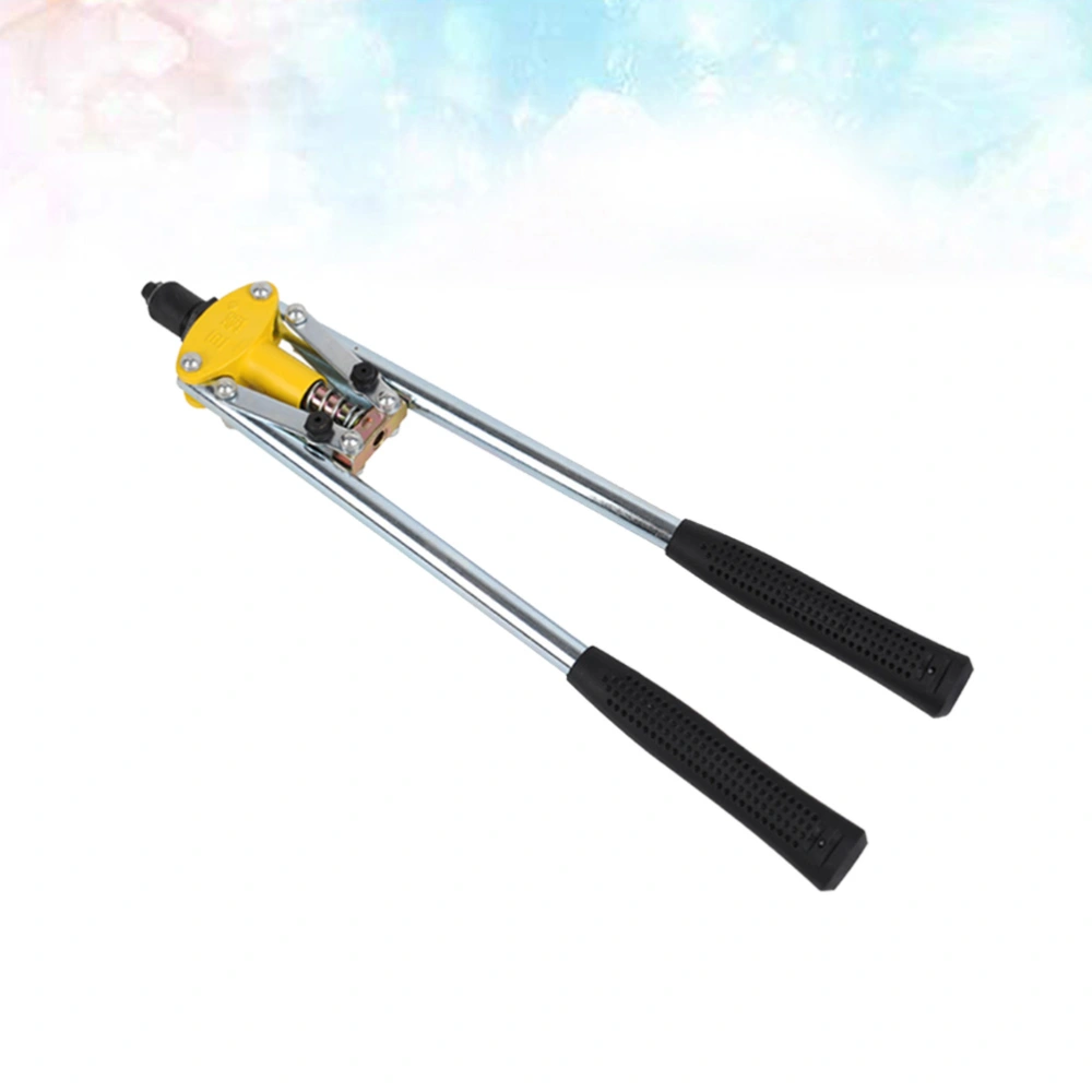 1pc 17 Inch Durable Professional Double Hand Rivet Machine Manual Riveter Non-slip Nail Tool Screw Machine