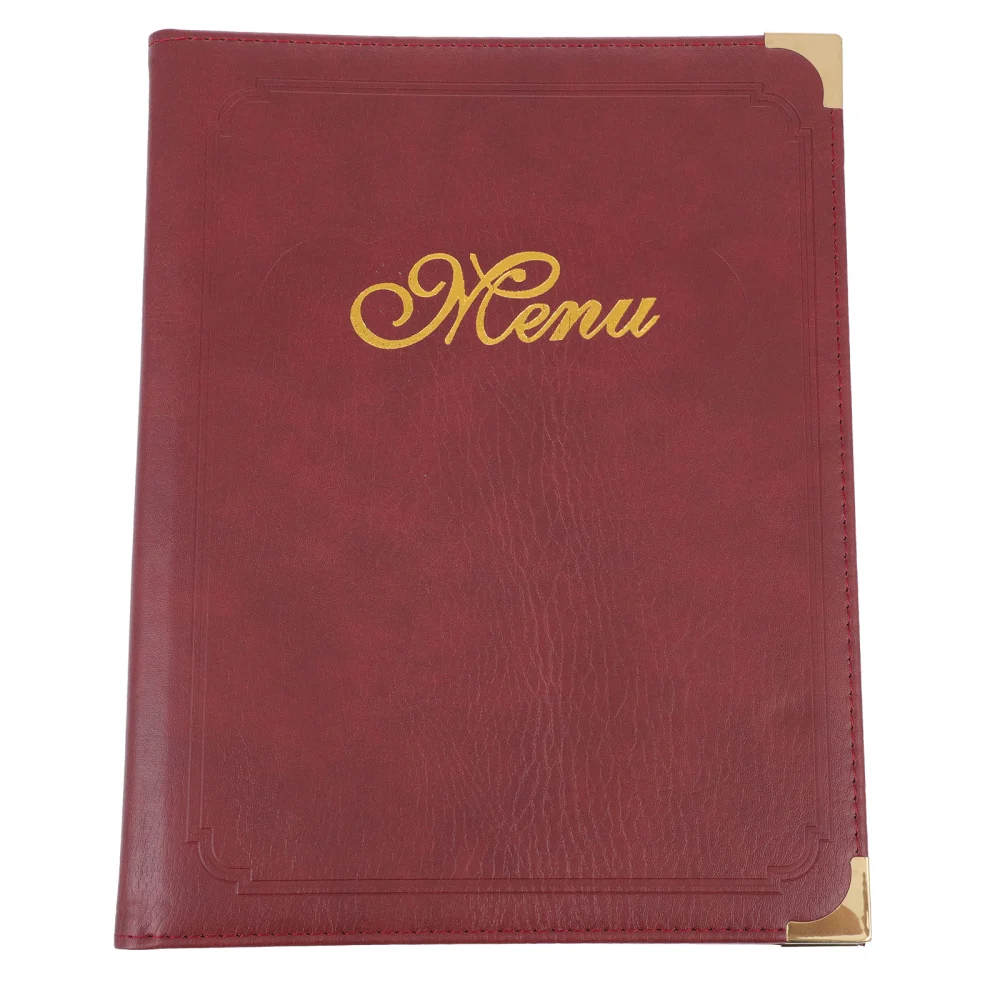 1pc Practical Menu Book Meal Price Folder Restaurant Menu Book Order Menu Book