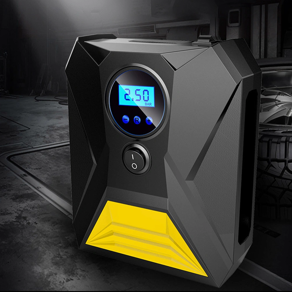 1pc Simple Electric Pump Sturdy Inflating Pump Practical Digital Display Pump