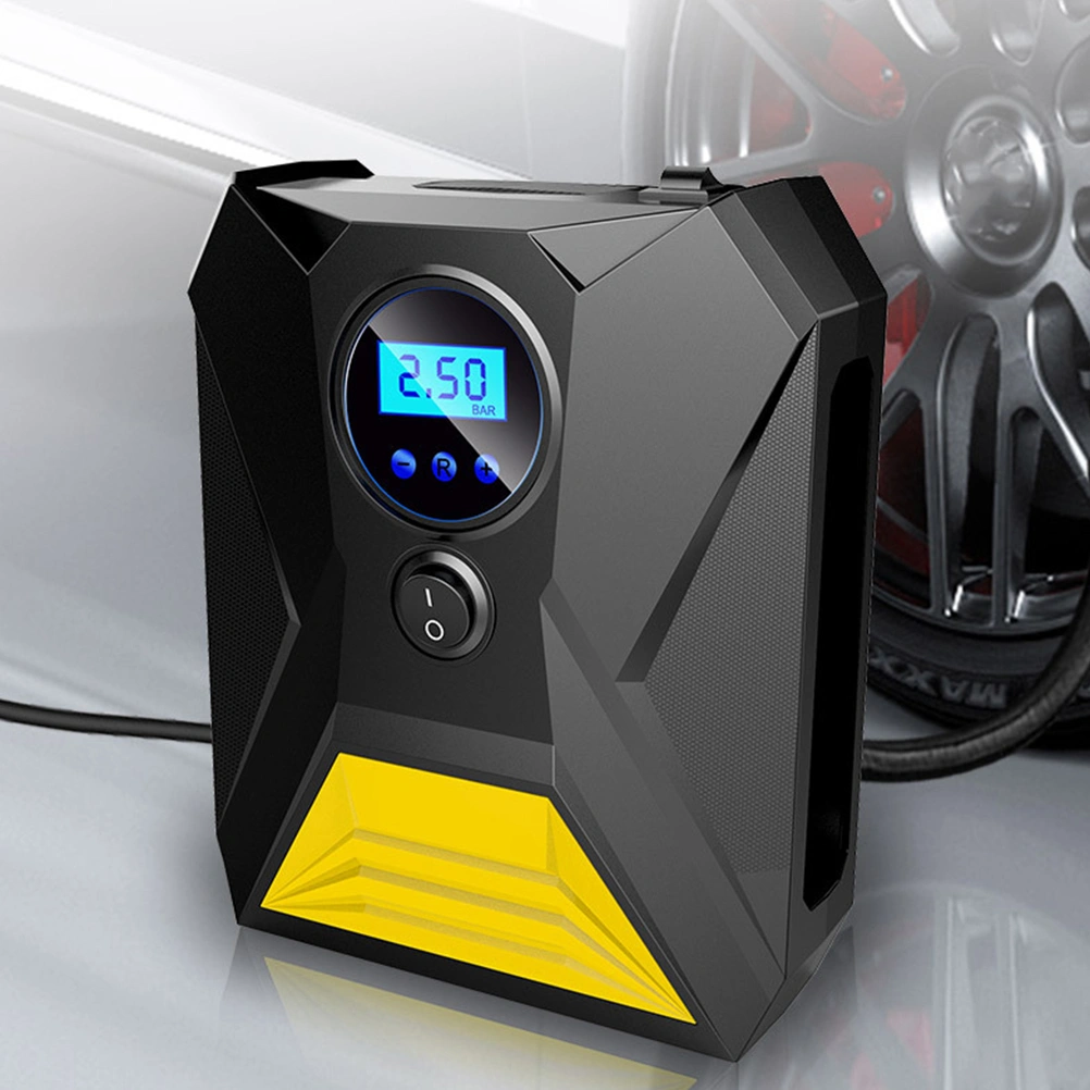 1pc Simple Electric Pump Sturdy Inflating Pump Practical Digital Display Pump
