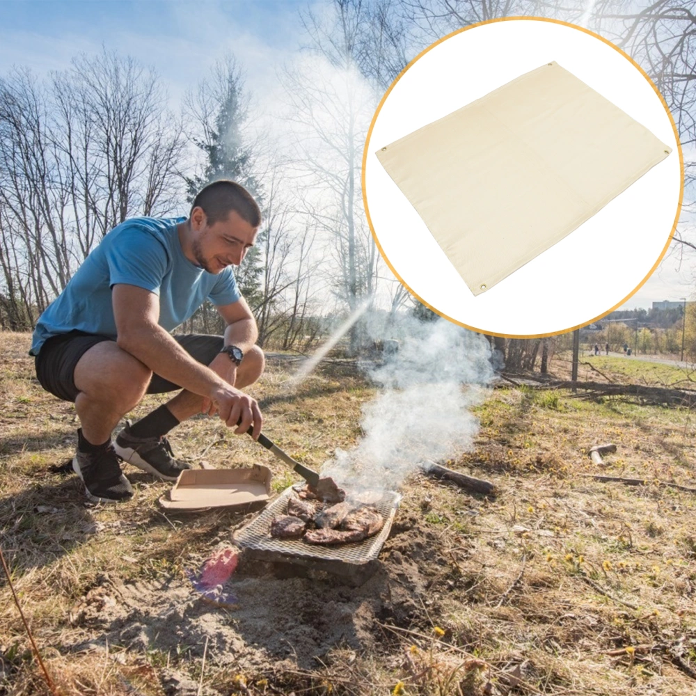 Durable Fire Resistance Blanket Flame Retardant Cloth Barbecue Insulation Pad