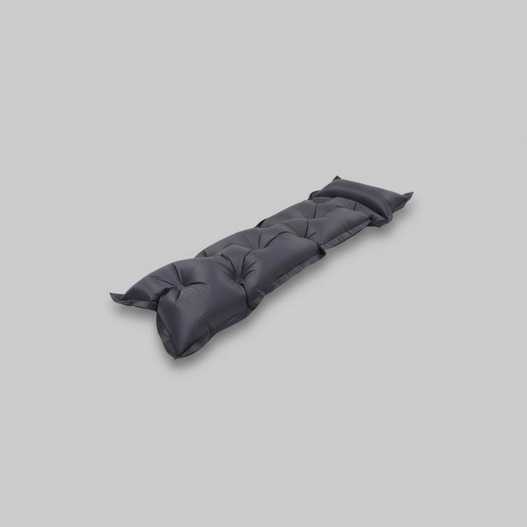 1 Set of Inflatable Sleeping Pad Sleeping Mat for Camping Moisture-proof Sleeping Pad