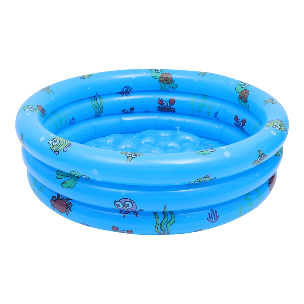 1pc Inflatable Pool Bathtub Kids Round Swimming Pool Educational Plaything