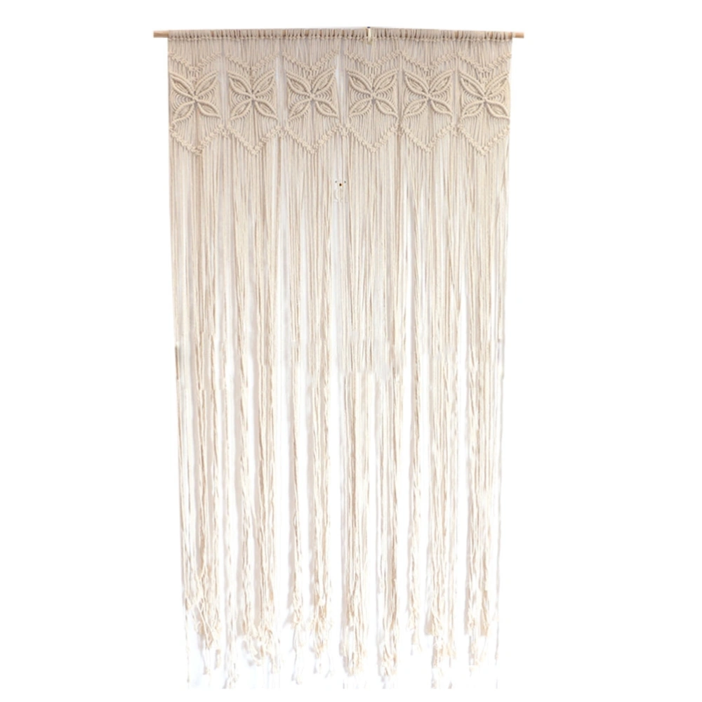 Macrame Hanging Wall Decor Decorative Wall Art Cotton Rope Cord Woven Tapestry Home Decorations (95 x 180CM)