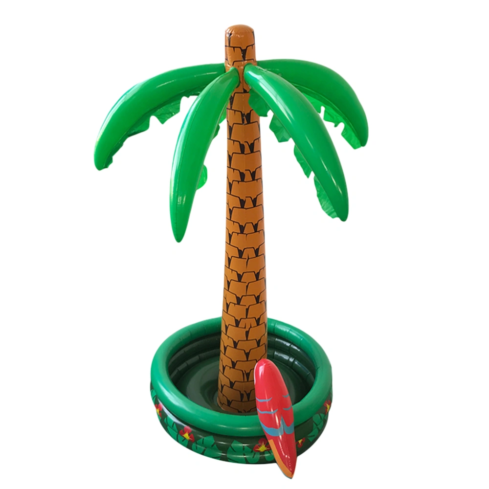 1.8M Height Inflatable Coconut Tree Shaped Water Wine Beer Beverage Drink Bottle Cooler Cooling Pool Tool Holder