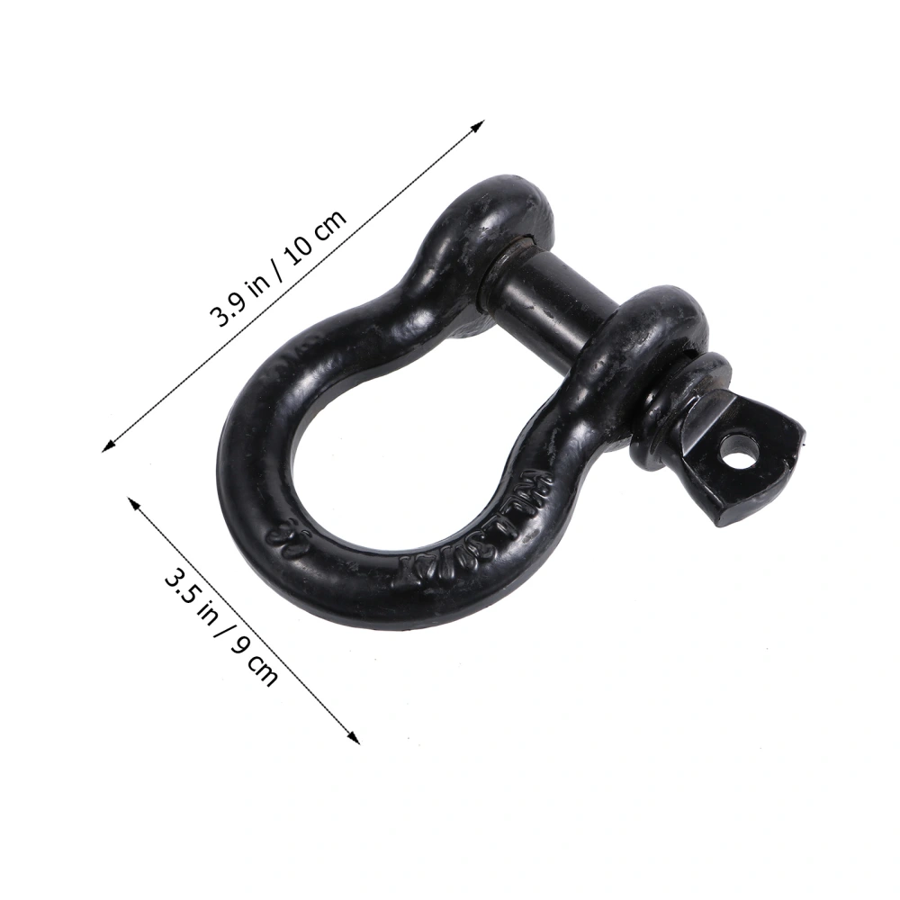 2 Pcs D Ring Shackles Tow Winch Shackles Recovery Off-Road Shackle Heavy D Ring