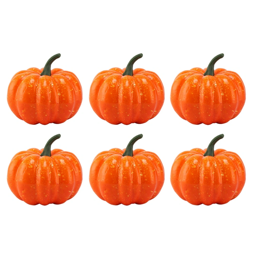 30PCS Per Set Simulation Bubble Pumpkin Shape Interior Decoration Tool Halloween Decoration Use Tool