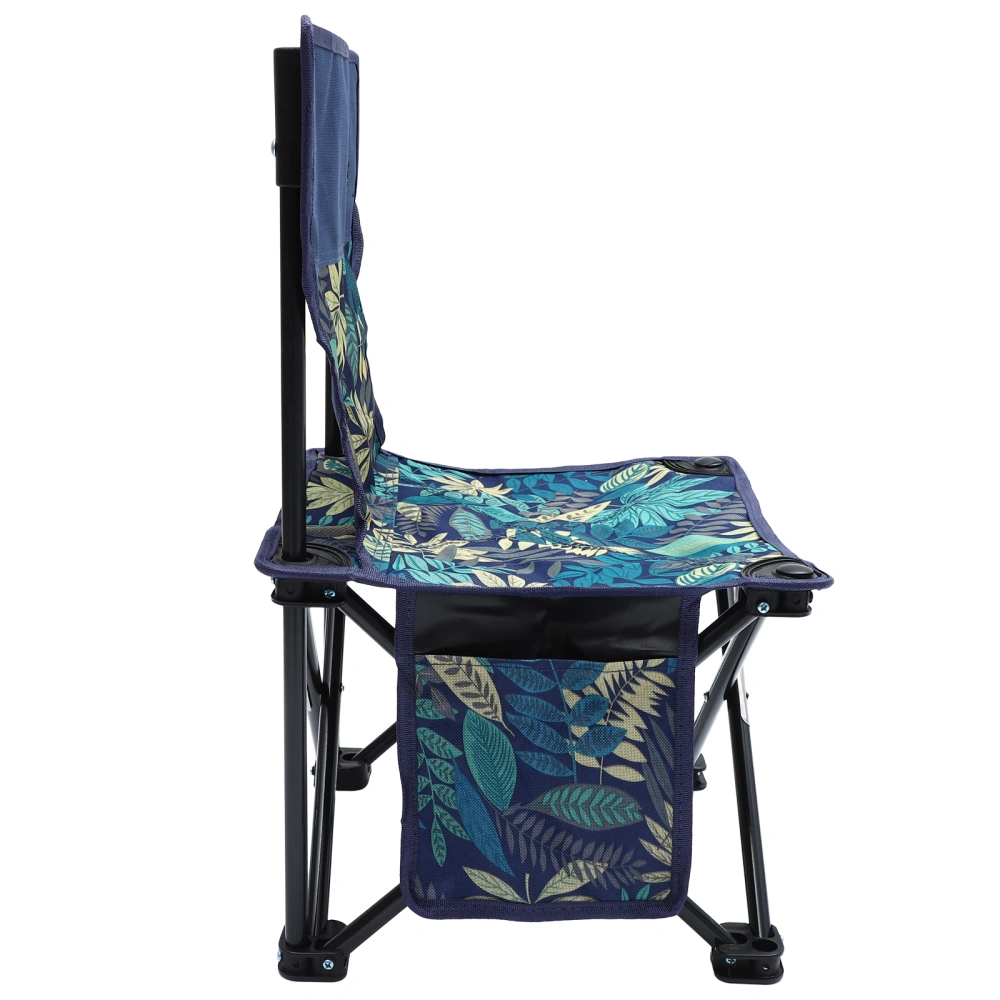 Outdoor Folding Chair Fishing Portable Reclining Chair Camping Beach With Bag