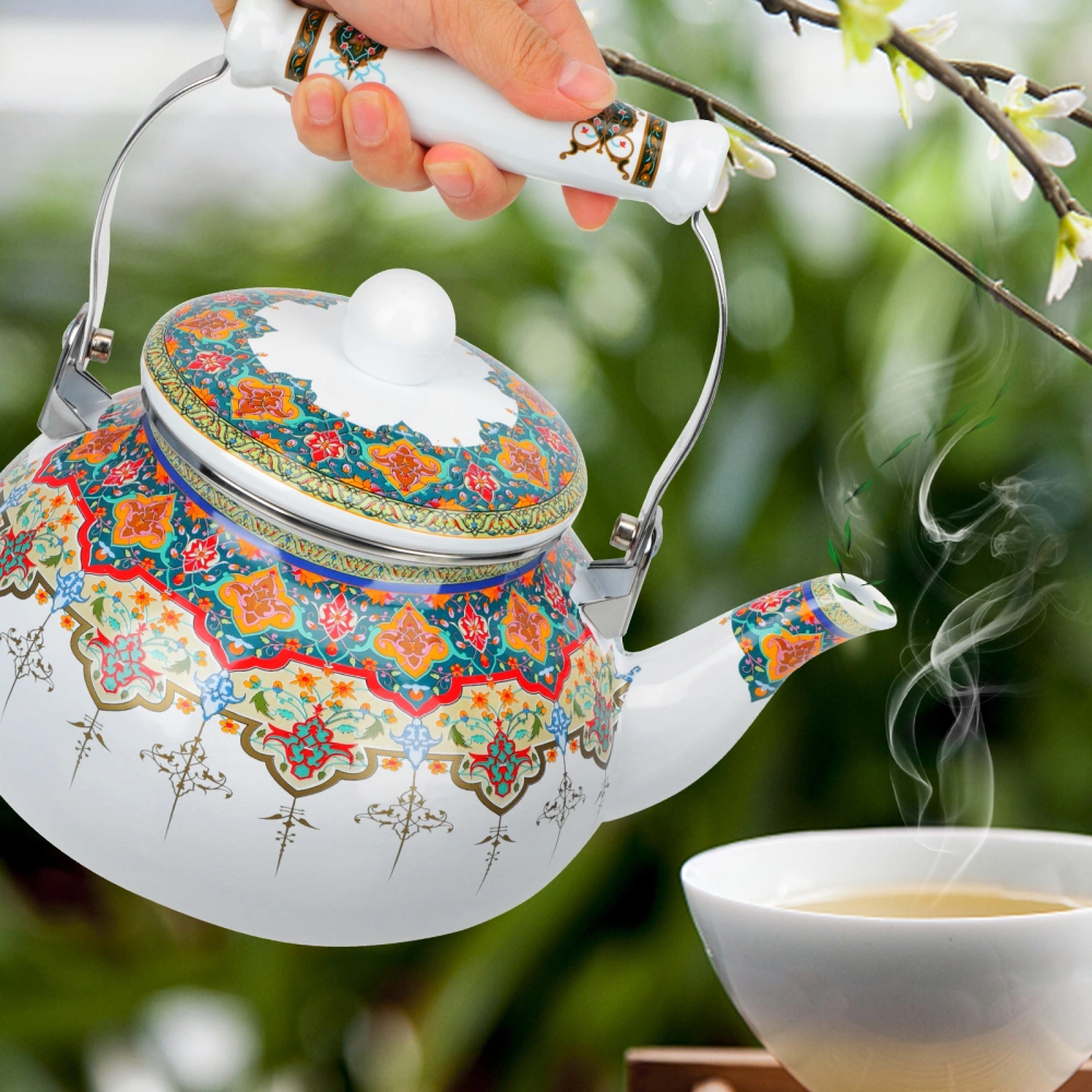 Enamel Teapot Practical Heating Water Kettle Thickened Water Heating Pot