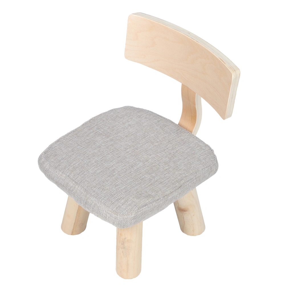 Children Back Chair Furniture Back Stool Toddlers Anti-fall Stool for Home