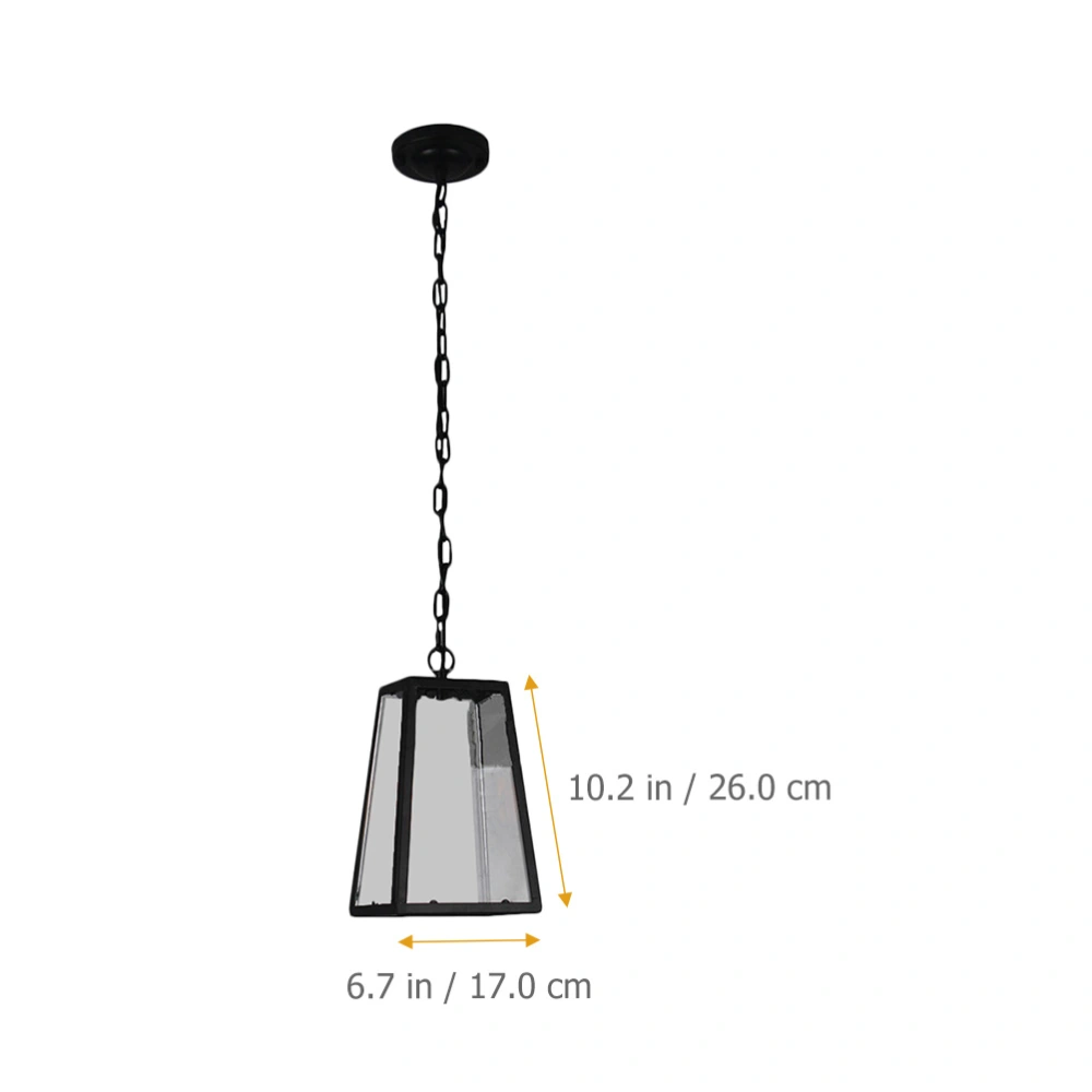 Industrial Pendant Light Hanging Light Fixture Farmhouse Chandelier Hanging Lantern