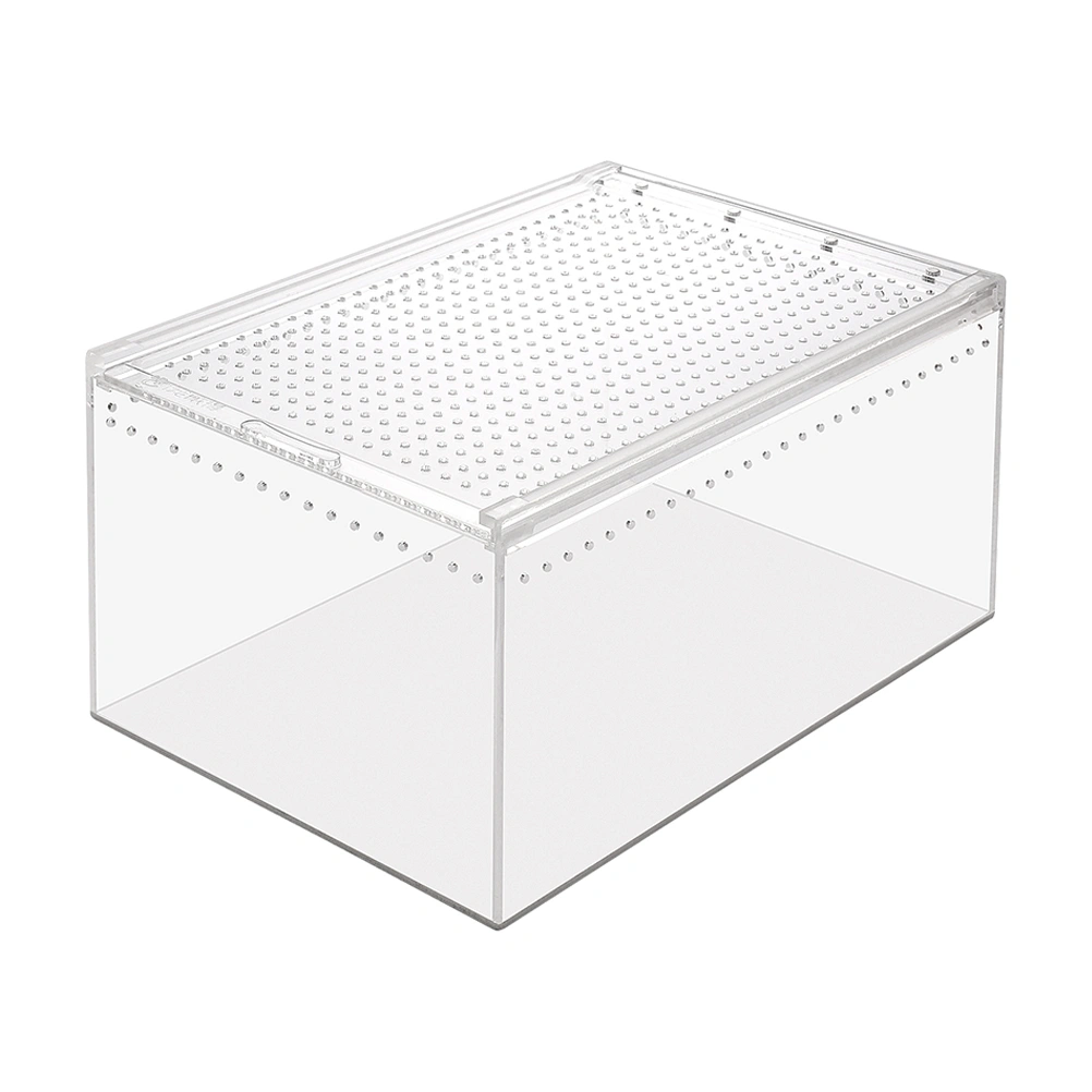 Household Snake Cage Transparent Cricket Keeper Multi-function Breeder Box Reptile Accessory