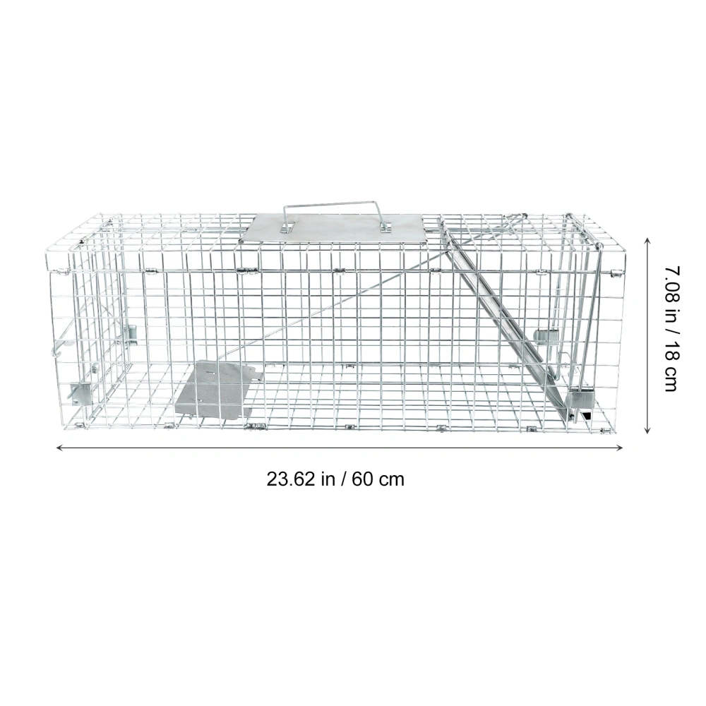 1Pc Live Animal Trap Folding Hunting Cage Humane Animal Cage Hunting Supplies