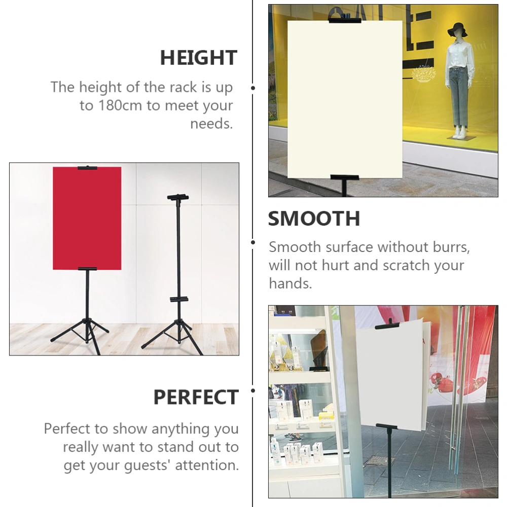 1Pc Poster Tripod Stand Simple Artist Easel Business Display Rack Holder