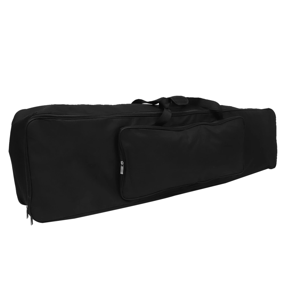 1Pc Waterproof Electronic Keyboard Storage Pouch Outdoor Electronic Keyboard Bag (Black)