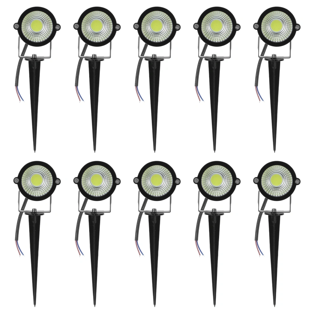 10pcs Garden In-ground Light Decorative Light Yard Landscape Light Garden Light