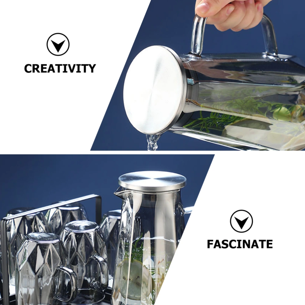 Household Water Carafe Multi-function Glass Pitcher Convenient Water Kettle Home Supply