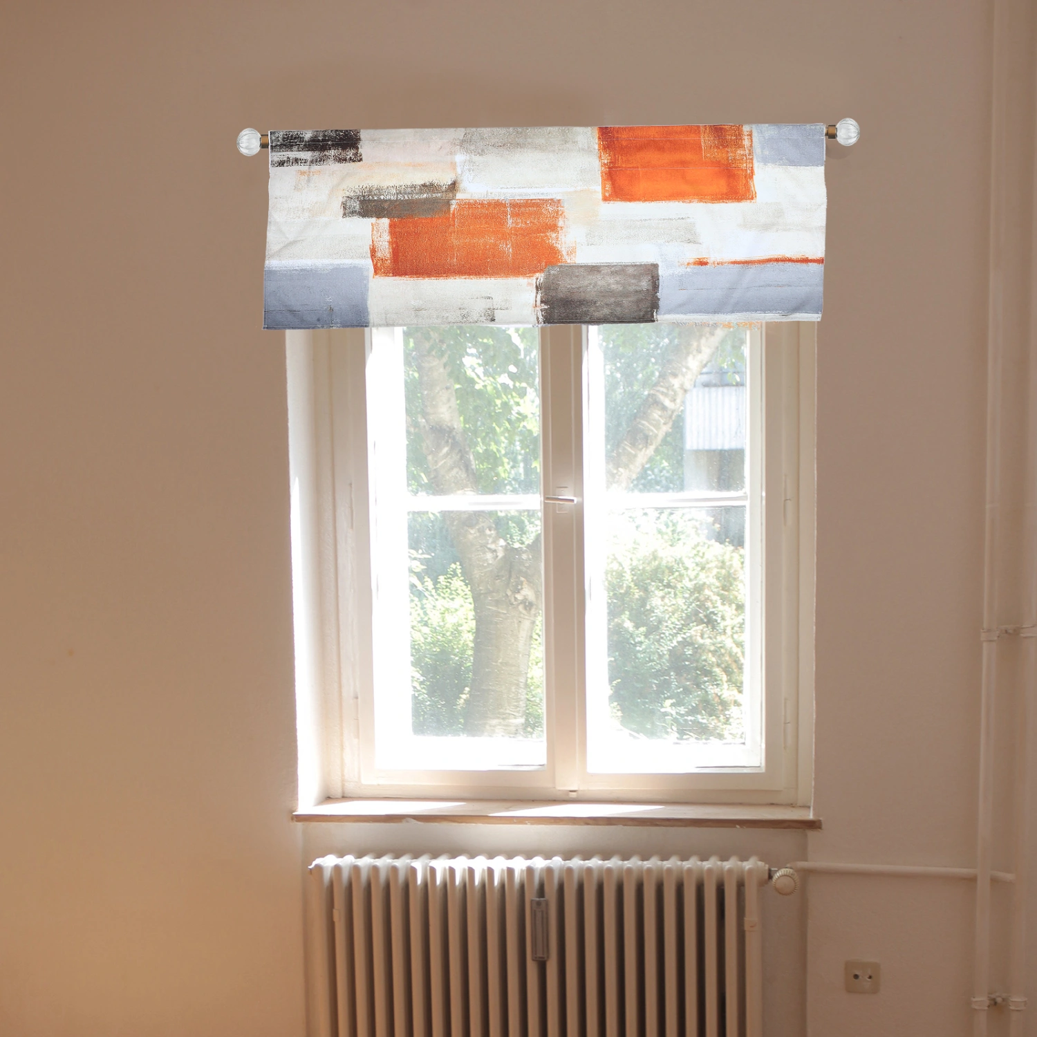Decorative Curtain With American Country Style Short Small Curtain for Decoration